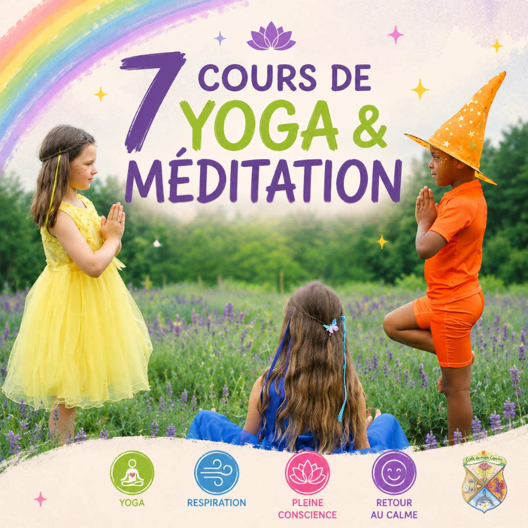 La magie du Yoga et de la méditation — Forfait 7 cours