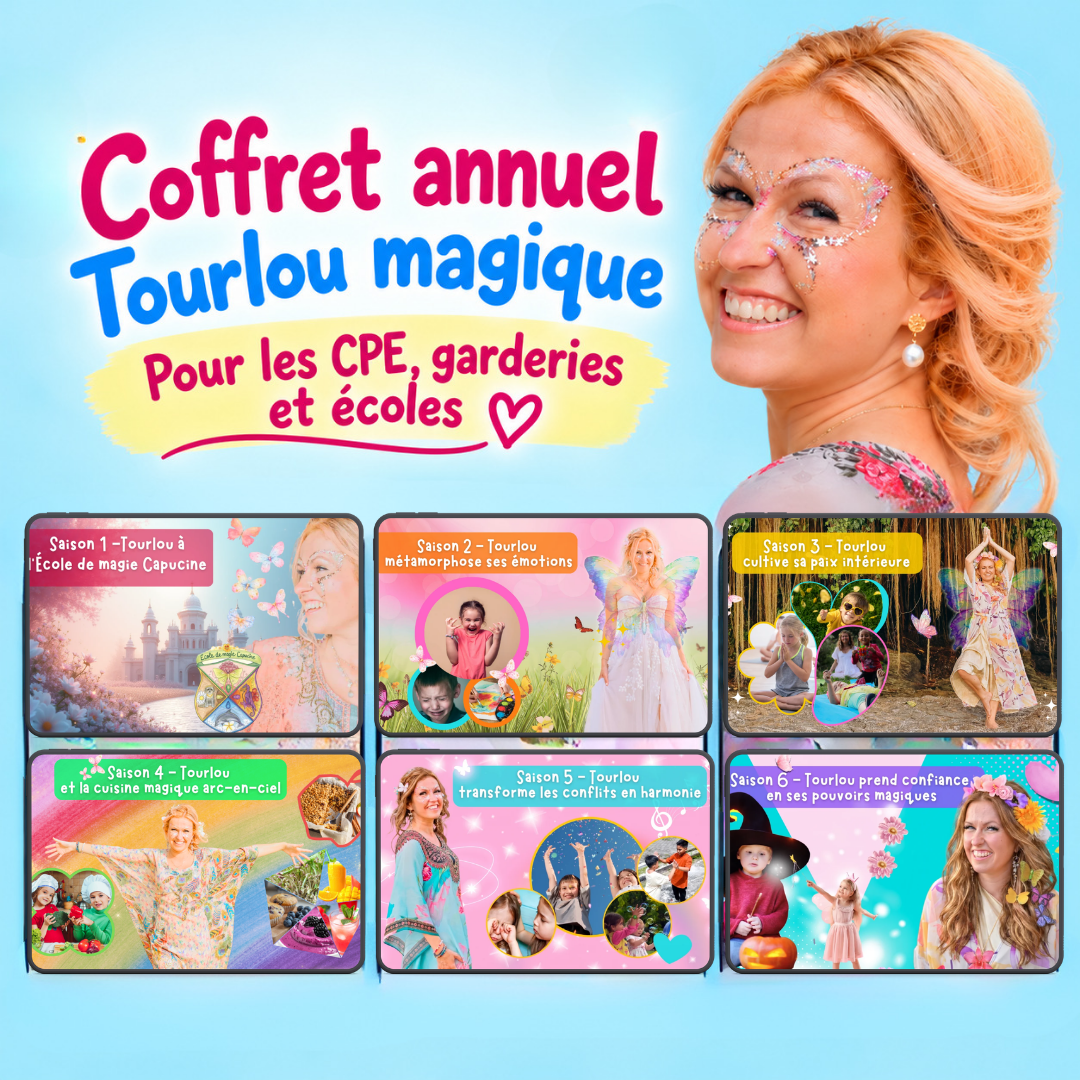 Coffret annuel des émissions - CPE, garderies et écoles