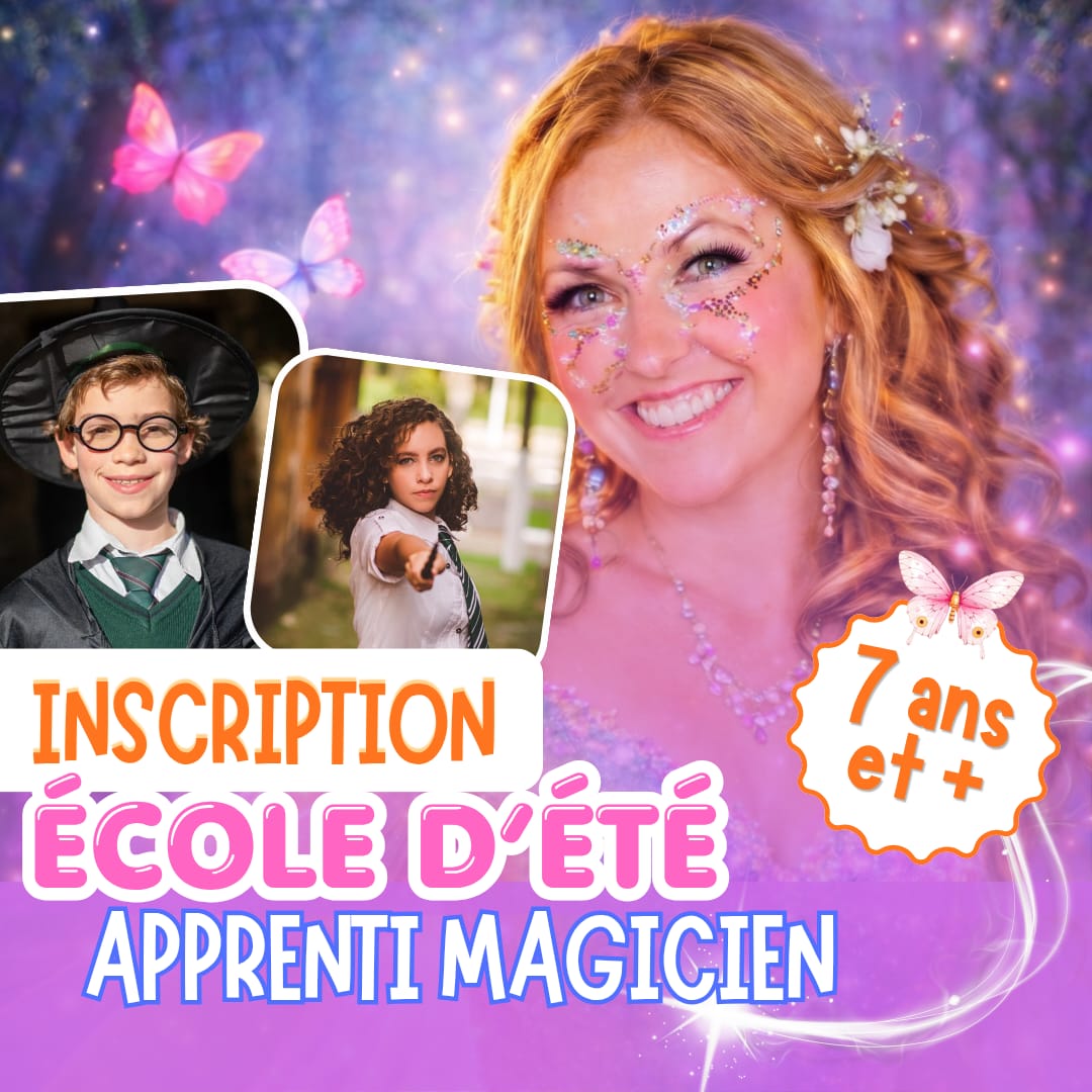 École d’été – Parcours « L’Apprenti Magicien » (7 ans et +)