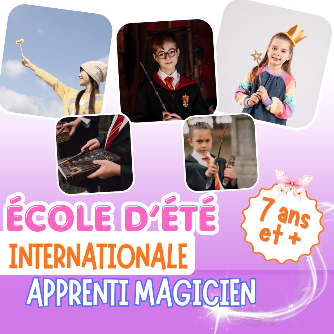 École d’été – Parcours « L’Apprenti Magicien » (7 ans et +)